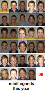 Photo of this year's class of miniLegends