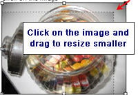 Image of how to resize