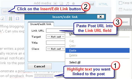How to add a link