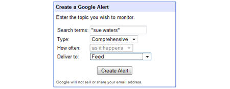 Image of google alerts