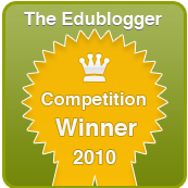 The Edublogger's Winner Badge